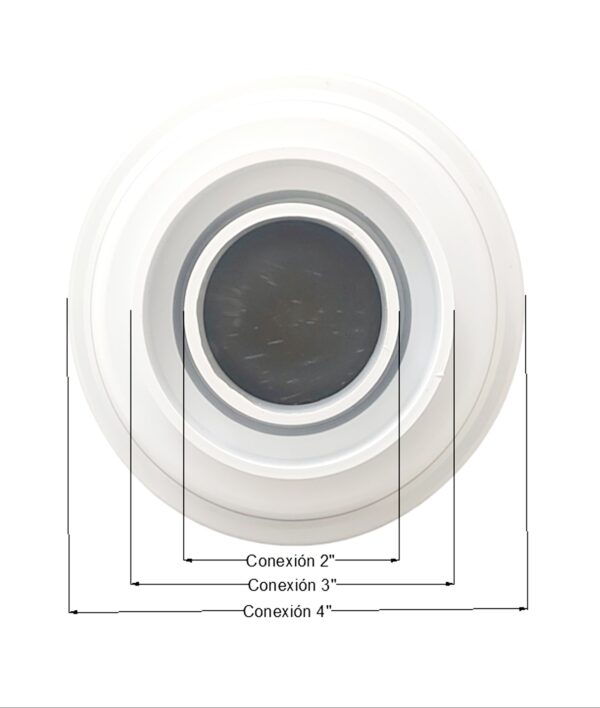 Coladera Universal Cromo - Imagen 3