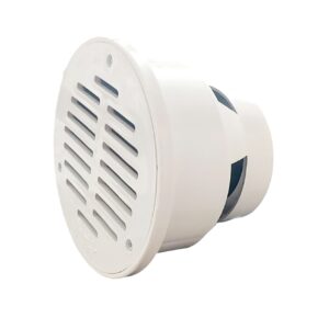 Coladera Integral blanca